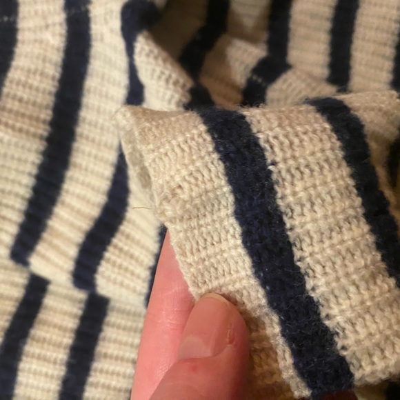 Madewell Merino Striped Sweater XS - Picture 5 of 7